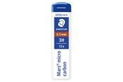 Skriv- och ritverktyg - Staedtler Mech.pen.lead Mars micro0.5 3H 12 x 12 pcs - 250 05-3H