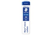 Skriv- och ritverktyg - Staedtler Mech.pen.lead Mars micro0.7 2H 12 x 12 pcs - 250 07-2H