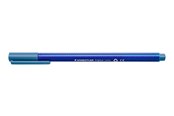 Skriv- och ritverktyg - Staedtler Fibre-tip tripl.col. rPP.10 pcs delft blue - 323-63