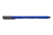Skriv- och ritverktyg - Staedtler Fibre-tip triplus color rPP.10 pcs grey - 323-8