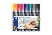 Skriv- och ritverktyg - Staedtler Marker Lumocolor permanent 8pcs.box - 352 WP8