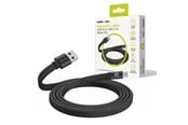 USB-kabel - Mobile Origin Magnetic Flat Patented Original Cable USB-A to USB-C 1m - black - MCF-USBA-1M-BLK