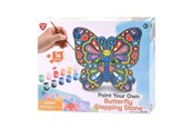 Konst- och hantverksmaterial - PLAY - Paint your own Cement Butterfly 14 pcs. - 78363