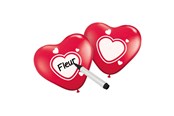 Leksaker - Folat BV - Writable Balloons Heart 6 pcs. - 08592