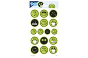 Hobby Tillbehör - Totum Sticker sheet Reflective - Smiley face - 100679