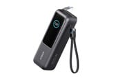 PowerBank - Anker Powerbank 25K 165W med inbyggd USB-C-kabel PowerBank - Svart - 25000 mAh - A1695H11