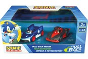 Leksaksbil - Carrera - Pull Back Auto Team Sonic Racing - Sonic vs. Shadow Twin Pack - 15813023