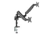 Monitorfäste - InLine mounting kit - for 2 LCD displays - black - 23160B