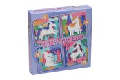 Pusselspel - Wins Holland Jigsaw puzzle 4in1 - Forest animals 12 pcs. Golv - PU180