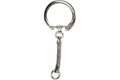 Konst- och hantverksmaterial - Creativ Company - Keychain with Chain 25 pcs. - 51282