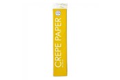 Konst- och hantverksmaterial - Globos - Crepe paper yellow 50x250cm - 6343