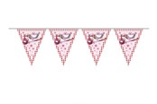 Leksaker - Folat BV - Pink Flag Line 6mtr. - 09257