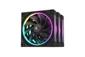 Chassi fläkt - DeepCool FL12 3in1 (3-Pack) - Chassi fläkt - 120mm - Svart med RGB LED - 32 dBA - R-FL12-BKAPN3-G