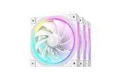 Chassi fläkt - DeepCool FL12 3in1 White (3-Pack) - Chassi fläkt - 120mm - Vit med RGB-ljus - 32 dBA - R-FL12-WHAPN3-G