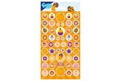 Hobby Tillbehör - Totum Sticker sheet with Fragrance - Orange - 100686