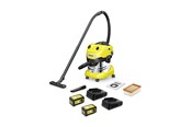 Dammsugare - Kärcher Dammsugare WD 4-18 S Dual Battery Set V-20/22 - 1.628-626.0