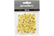 Kreativa spel - Creativ Company Figure beads Smiley 60 pcs. - 696090