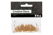Kreativa spel - Creativ Company Beads Gold 150pcs. - 698021