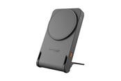PowerBank - GP Powerbank Magnetic Safe 2-In-1 Wireless 5000mAh PowerBank - Grey - 5000 mAh - 405206