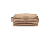 Annan personlig vård - Vittorio Men's toiletry bag in soft lightweight nylon - Coffee - 11074-52