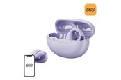 Hörlurar / Headset - QCY Crossky Clip T33 headphones (purple) - T33 purple