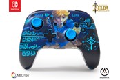 Spel Tillbehör - PowerA avancerad, trådlös handkontroll för Nintendo Switch med Lumectra - Vakna Link - Wireless Controller - Nintendo Switch - NSGP0363-01