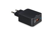 Mobile - Adapters & Chargers - Hama Fast Charger 1x USB-A Qualcomm 19.5W Black - 00201641