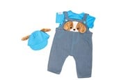 Dockor & Tillbehör - Tiny Treasures dockoutfit med valp i 3 delar - 30546