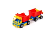 Babyleksaker - Cavallino Toys Cavallino Basics Dump Truck with Trailer - 2515WD01