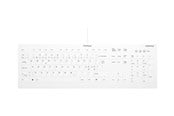 Tangentbord - Cherry Active Key AK-C8112 - keyboard - medical - 100% full size - QWERTY - Pan Nordic - white Input Device - Tangentbord - Nordisk - Vit - AK-C8112-US-W/PN