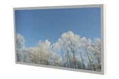 Väggfäste, AV-Möbel - HI-ND PROTECT mounting kit - landscape - for LCD display - white RAL 9003 - Max - recommended for 43" - WC4300-0201-51