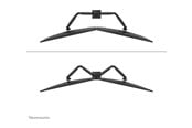 Monitorfäste - Neomounts DS60-600BL2 mounting kit - full-motion - for 2 monitors - black - DS60-600BL2