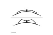 Monitorfäste - Neomounts DS60-600BL3 mounting kit - full-motion - for 3 monitors - black - DS60-600BL3