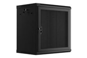 Rack chassis - Lanberg WF01-6412-23B - 12U - Wall Mount Rack Cabinet - WF01-6412-23B