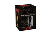 Merchandise - Pyramid - AC/DC Mug & Sock Set - UK 3-8 / EU 36-41 - Strumpor - 52235GP86989