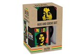 Merchandise - Pyramid - BOB MARLEY MUG & SOCK SET - UK size 3-8 / EU size 36-41 - Strumpor - 52235GP87003