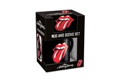 Merchandise - Pyramid - THE ROLLING STONES (HEAVY) MUG and SOCKS - UK 3-8 / EU 36-41 - Strumpor - 52235GP86916