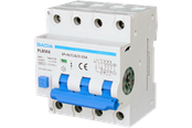 Komponenter för switchboxar och skåp - Gacia C25A RCBO combi circuit breaker 3P+N 30mA 6kA - 20102