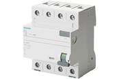 Komponenter för switchboxar och skåp - Siemens Earth fault circuit breaker type A 4-pole 25A 30mA 400V - 20118