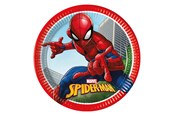 Leksaker - Globos - Paper Plates FSC Spider-Man Crime Fighter 8 pcs. - 93863