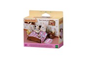 Docka, bamse och tillbehör - Sylvanian Families Semi-Double Bed - 5019