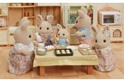 Docka, bamse och tillbehör - Sylvanian Families Milk Rabbit Family - 5706