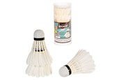 Fotboll och bollspel - SportX Shuttle Feathers White in Case 3 pcs. - 2004249