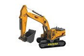 Leksaksbil - Johntoy - Excavator Yellow 1:55 - 26105