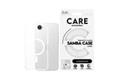Mobile - Covers & Cases - CARE by PanzerGlass Samba Case Transparent w. White Qi Compatible iPhone 17e | 16e - CRRFLCMG29845