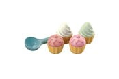 Utomhuslek - Androni Cupcake Sand Molds with Scoop 9 pcs. - 3401-00BK