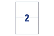 Papper, Fotopapper & Etiketter - Avery Zweckform - water-resistant labels - matte - 40 label(s) - 210 x 148 mm - L4717REV-20