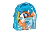Utomhuslek - Androni Backpack with Beach Set Whale 7pcs. - 7245-FISH