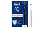 Tandborste - Oral-B eltandborste iO2 Duo Night Black / Calm Pink - 8700216612470