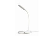 Decoration - Gembird Desk lamp with wireless charger - White - TA-WPC10-LED-01-W